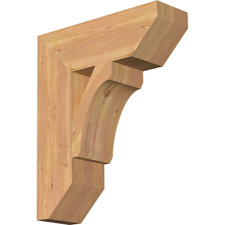 Legacy Slat Smooth Bracket, Western Red Cedar, 5 1/2"W x 18"D x 22"H